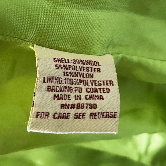 BKE Plaid Coat Sz S - Picture 7 of 7